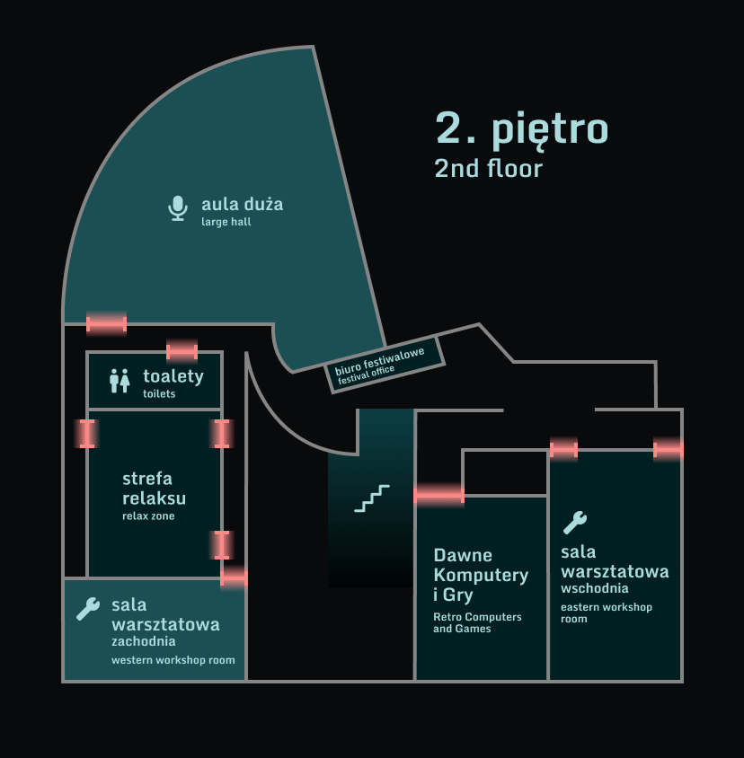 Mapa 2. piętra